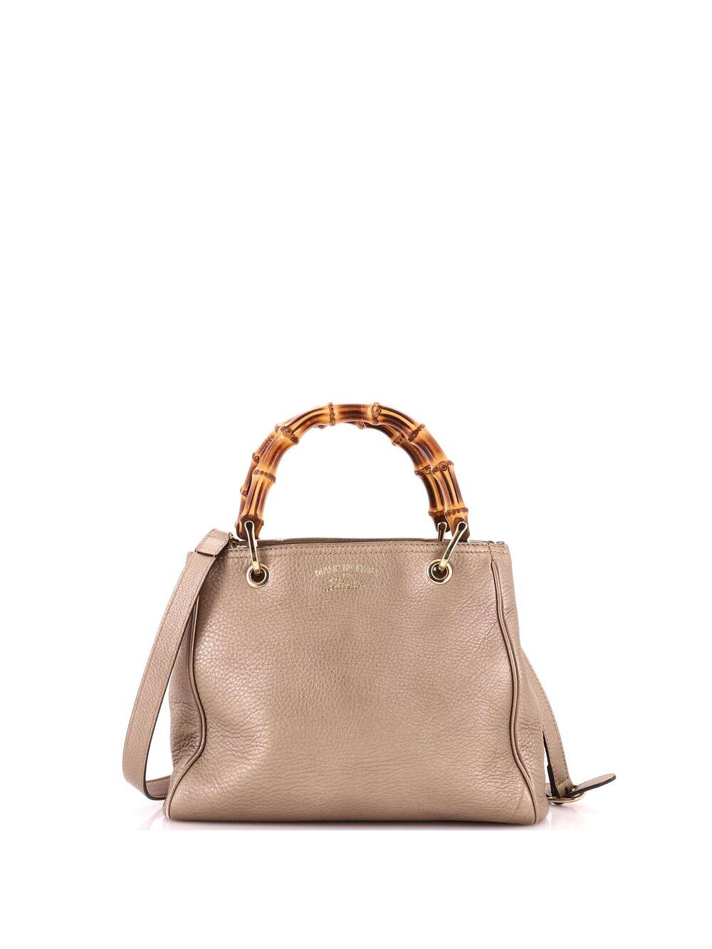 Gucci Bamboo Shopper Tote Leather Small #331006G72B